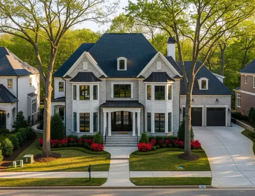 Professional roofing team completing a quality roof installation in Marietta, GA
